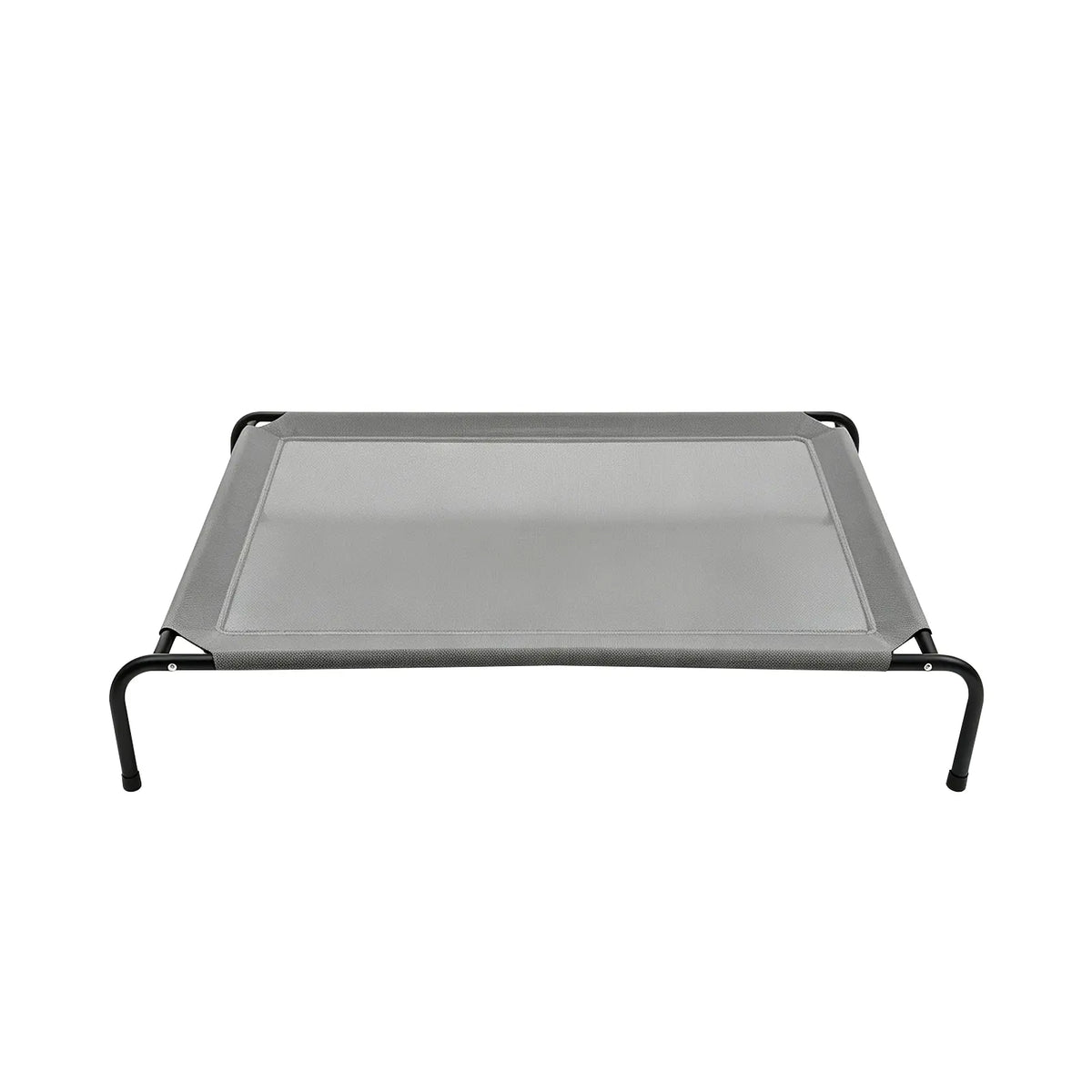 Petitrinu Classic Raised Dog Bed with Metal Raised Frame - Textilene Stretch Mesh Fabric, Cooling, Breathable, Moisture Proof, Joint Relief for Medium/Large Dogs, 2 Sizes (47.24In×31.89In×9.45In/35.43In×25.59In×8.27In) Pet Cot Sohochic